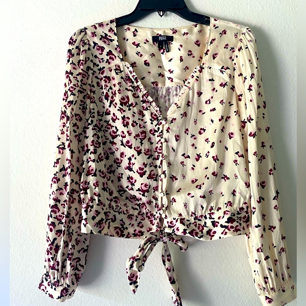 Paige Satin Blouse S